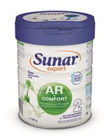 SUNAR Mlieko pokračovacie dojčenské pri grckaní, zápche a kolikách Expert AR+Comfort 2 700g