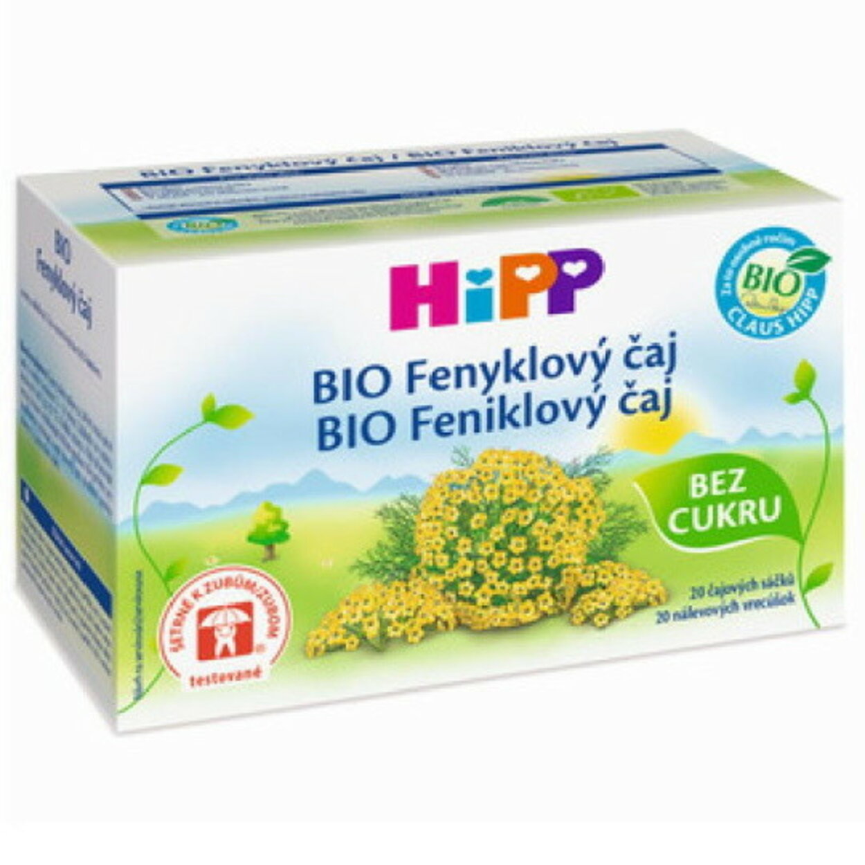 HiPP Čaj BIO feniklový 20x1,5g | Predeti.sk