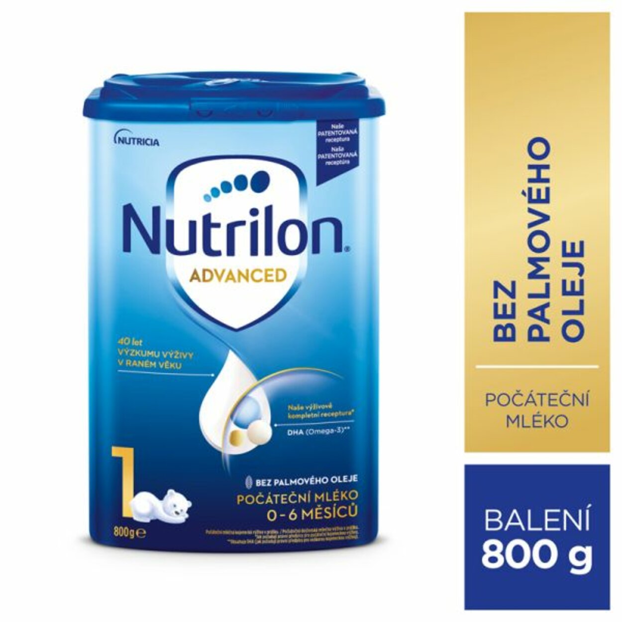 6x NUTRILON 1 Počiatočné dojčenské mlieko 800 g, 0+ | Predeti.sk
