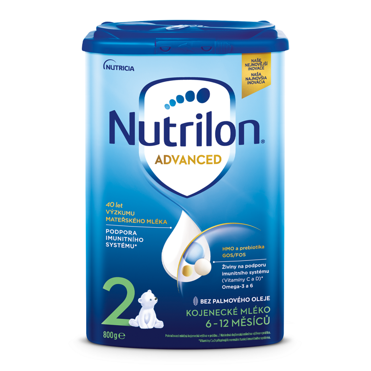 NUTRILON 2 Pokračovacie dojčenské mlieko 800 g, 6+ | Predeti.sk