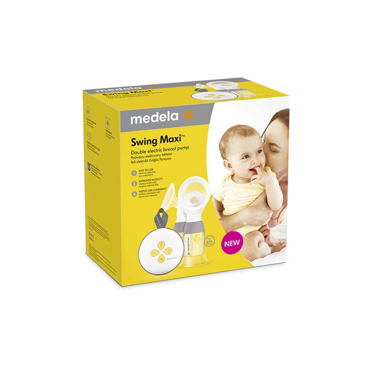 MEDELA Odsávačka materského mlieka elektrická double Swing Maxi™ NEW |  Predeti.sk